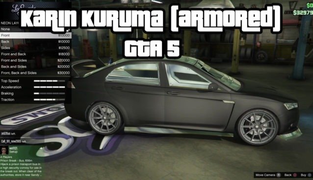 Sports Karin GTA Car Kuruma car  Newb Gaming  5 kuruma