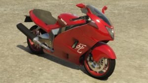 Shitzu Hakuchou GTA V Racing Motorcycle