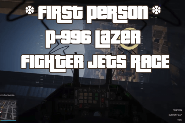 GTAV Fighter Jets in First Person Racing Fun