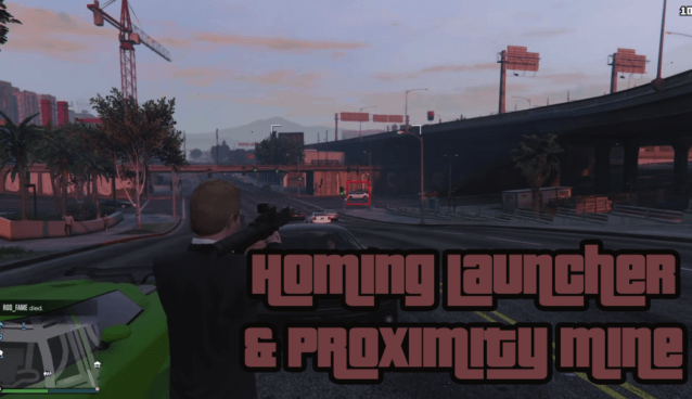 Homing Launcher & Proximity Mine