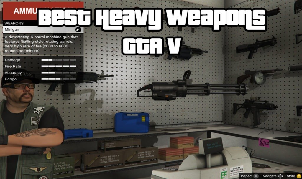 The Top GTA V Best Heavy Weapons for Online - Newb Gaming