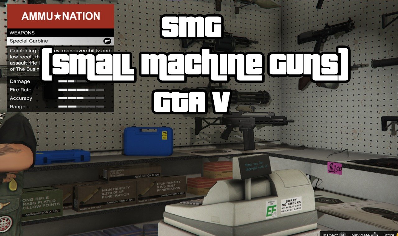 Best SMG (Small Machine Gun) GTA V