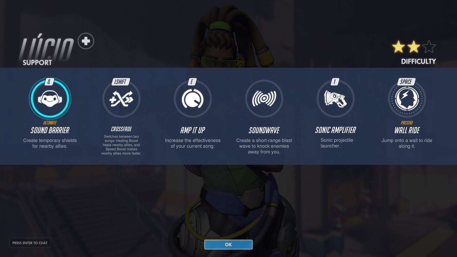 Lucio Support Abilities Overwatch