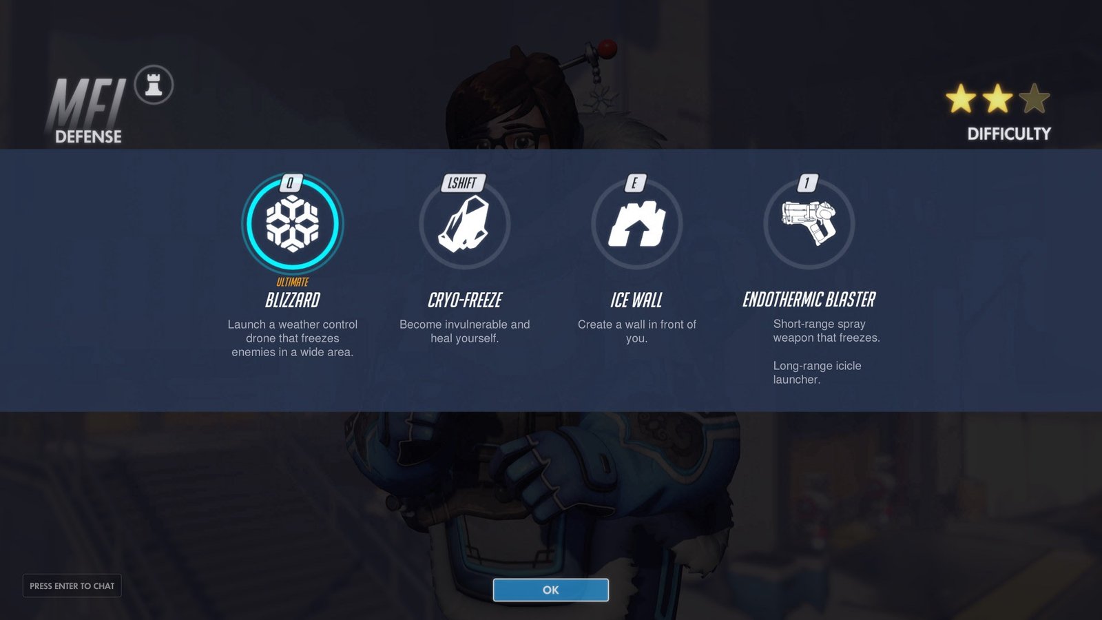 MEI Defence Abilities Overwatch