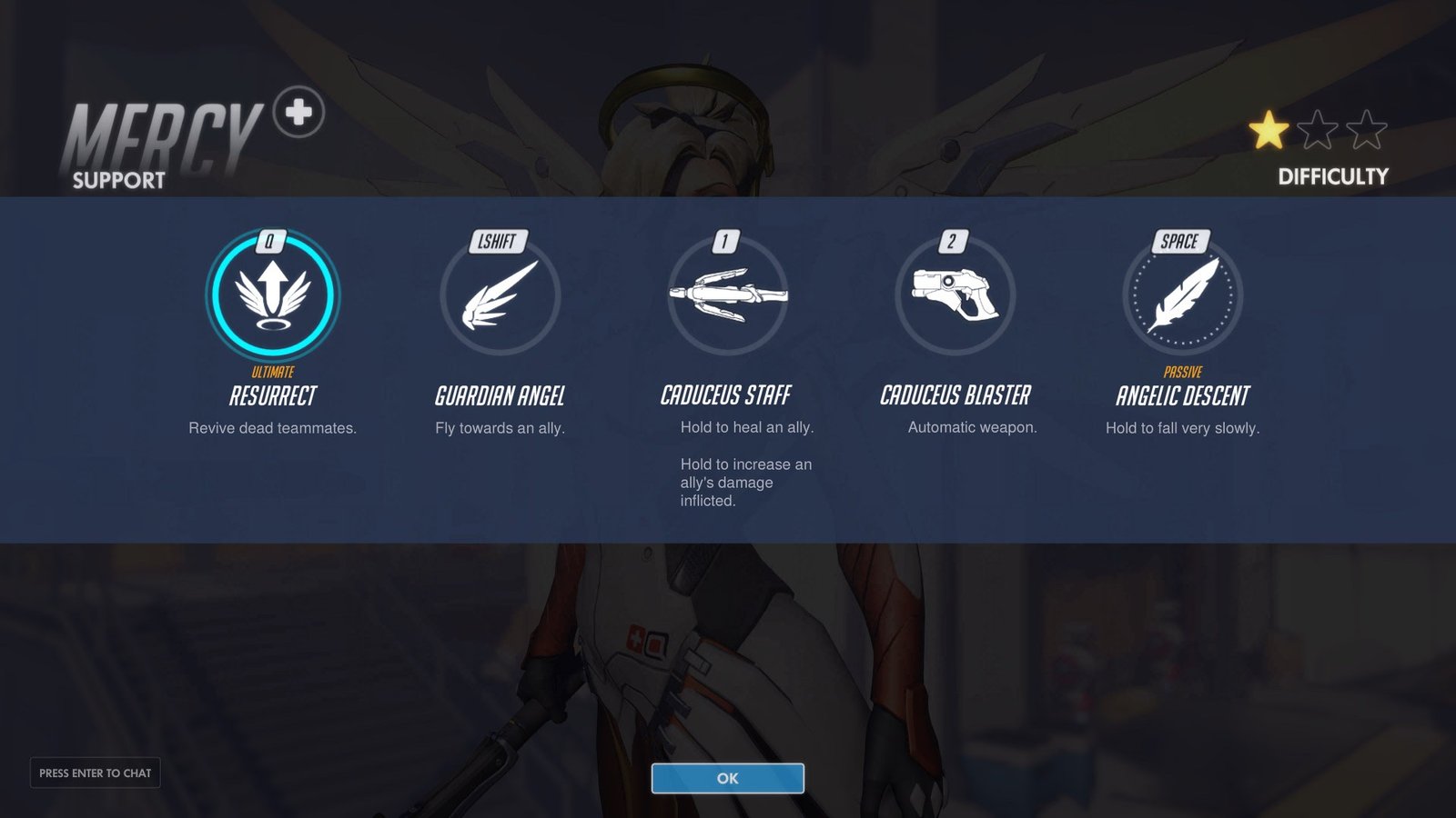 Mercy Support Abilities Overwatch