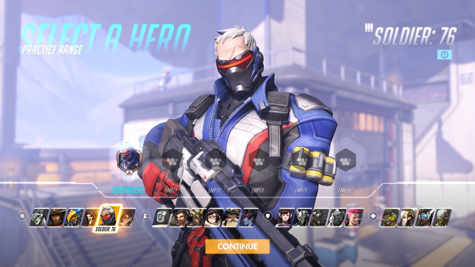 Soldier 76 Hero Overwatch