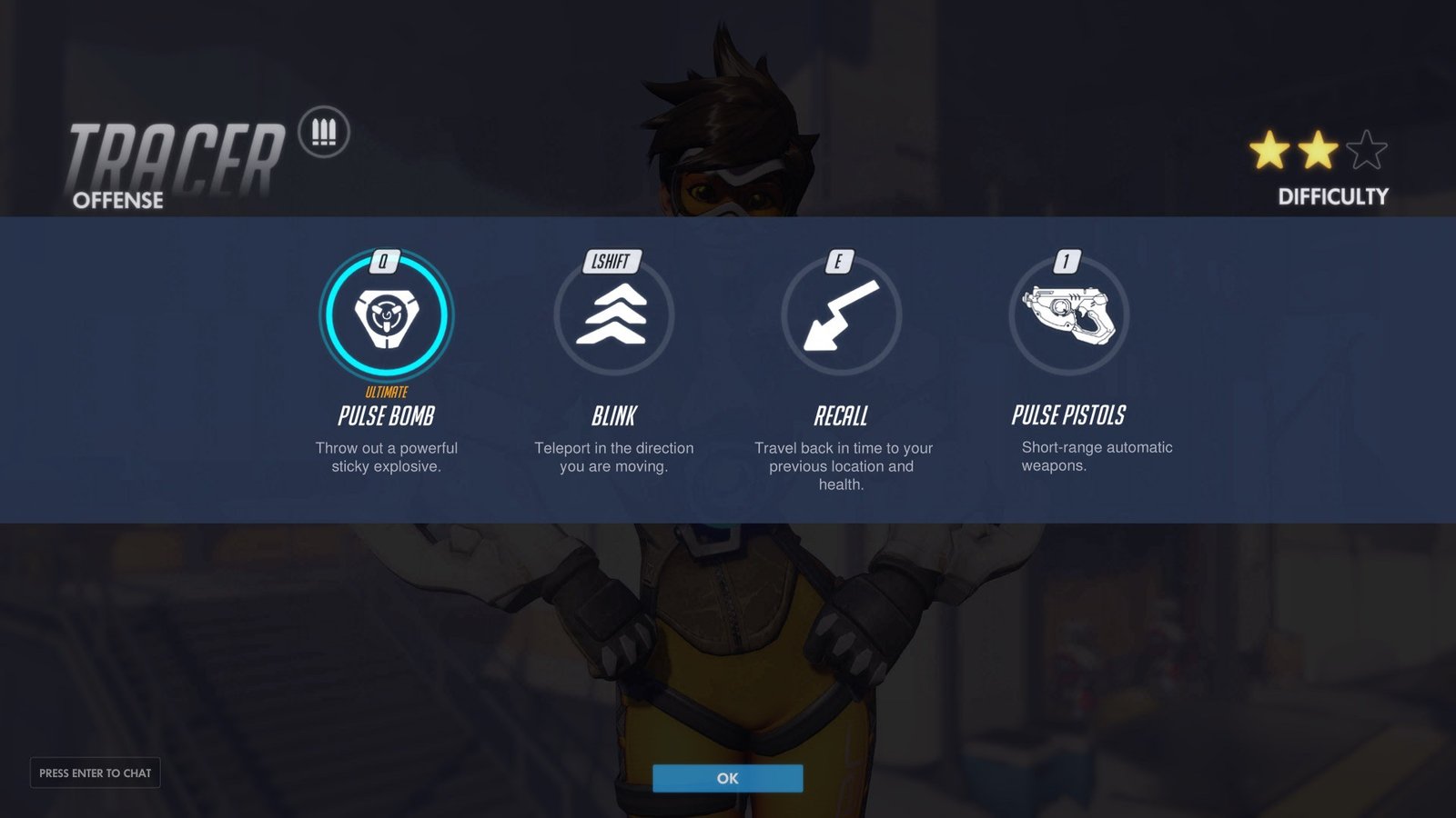 Tracer Offense Abilities Overwatch